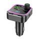 АЗП з FM-модулятором BOROFONE BC53 Highway PD20W+QC3.0 car BT FM transmitter 18W Black (6941991108457) NLM-94777 фото 2