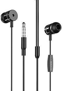 Навушники вакумні Borofone BM31 Mysterious universal with mic Black NLM-85766 фото