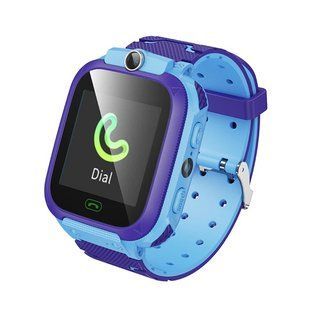 Дитячий смарт-часи HOCO Y105 36mm. 400 mAh children phone watch Blue NLM-100731 фото