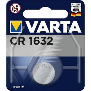 Батарейка Varta CR1632 1 шт. Lithium (06632101401) NLM-56508 фото