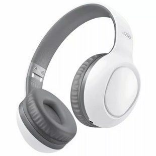Навушники XO BE35 Stereo Wireless Headphone White+Grey NLM-93086 фото