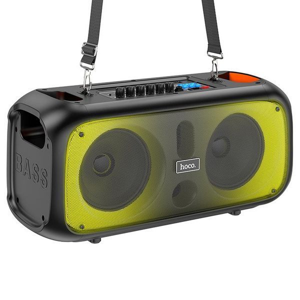 Колонкa HOCO BS54 Party Wireless Dual Mic Outdoor black NLM-95580 фото