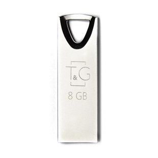 Флеш-накопичувач T&G 8Gb 117 mini metal silver NLM-75757 фото
