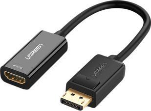 Адаптер Ugreen MM137 DisplayPort to HDMI Female Converter 1080P Black (40362) NLM-98725 фото