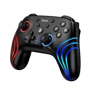 Бездротовий геймпад HOCO GA2 800mAh (SWITCH 1/2.PC) Unicorn Multi-function Wireless Game Controller Black NLM-100072 фото