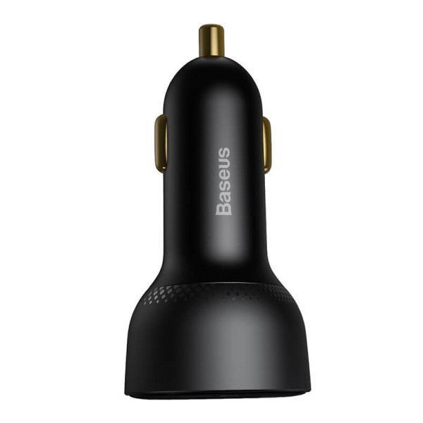 Автомобільний зарядний пристрій Baseus Supeme Digital Display PPS 100W USB+Type-C black (CCZX-01) NLM-83854 фото