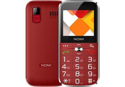 Мобільний телефон NOMI i220 Red NLM-75536 фото
