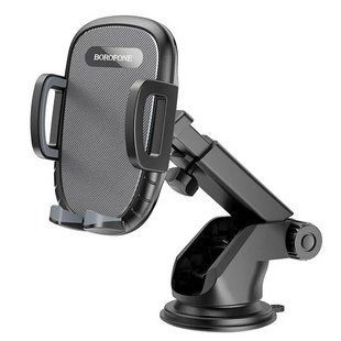 Автомобільний тримач для телефону Borofone BH53 Windy center console car holder Black NLM-88077 фото