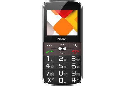 Мобільний телефон NOMI i220 Black NLM-75537 фото