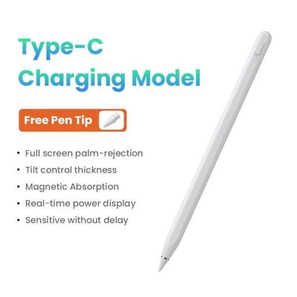 Стилус UGREEN LP452 Smart Stylus Pen for iPad White (90915) NLM-94017 фото