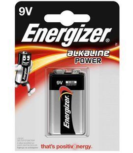 Батарейка Energizer Крона 9V Alkaline Power 6LR61 1шт. NLM-67098 фото