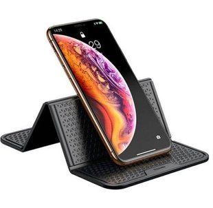 Антиковзаючий складний килимок Baseus Folding Bracket Antiskid Pad - Black (SUWNT-01) NLM-84652 фото