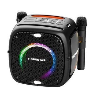 Колонка бездротова Bluetooth акустична система Hopestar PARTY ONE з двома мікрофонами NLM-99575 фото