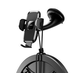 Автомобільний тримач для телефону Joyroom JR-ZS259 Mechanical Car Black NLM-96466 фото