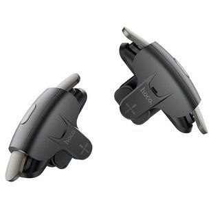 Ігровий контролер HOCO GM6 Wild wolf pulse mobile game button Black Metal Gray NLM-97187 фото