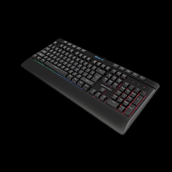 Клавіатура дротова ігрова Xtrike KB-508 RGB EN/UA Black NLM-79053 фото