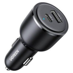 Зарядний пристрій Ugreen 2xUSB 63W (USB-C+USB-A) QC3.0 (EC701) (35023) NLM-100799 фото