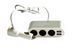 Автомобільний зарядний пристрій HOCO Z13 LCD one-pull-three car charger 2USB 2.1A silver NLM-92866 фото 1